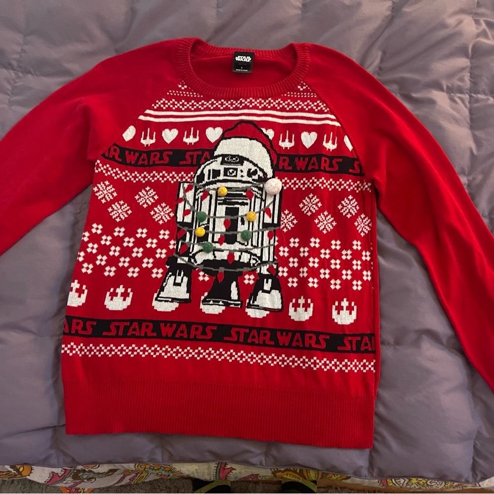 Christmas Sweater Star Wars R2-D2